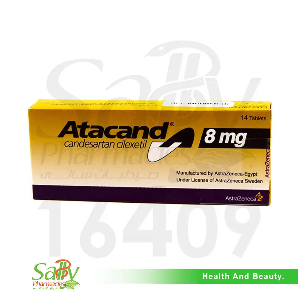 ATACAND c/14 TABS. 8 MG.