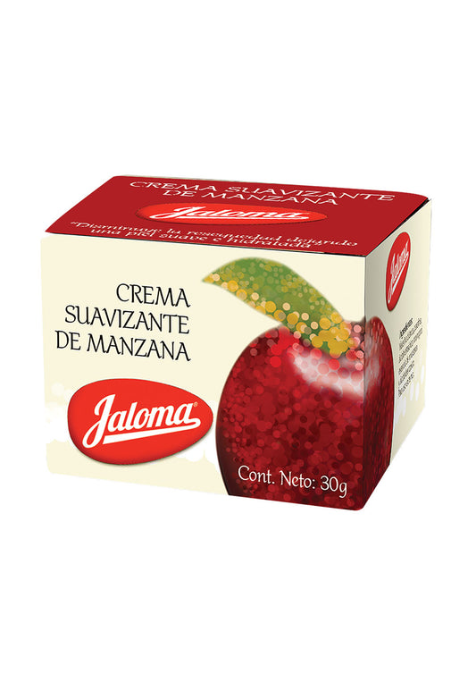 CREMA SUAVIZANTE DE MANZANA (Jaloma) Tarro c/30 G.