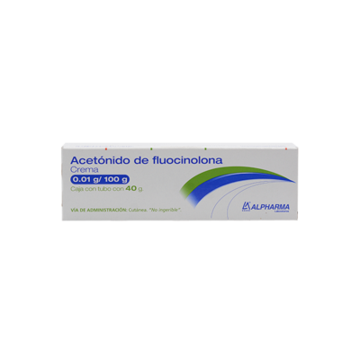 FLUOCINOLONA (Alpharma) CREMA Tubo c/40 G. 0.01 G/100 G.