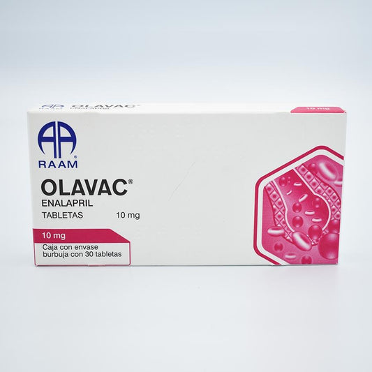 OLAVAC c/30 TABS. 10 MG.