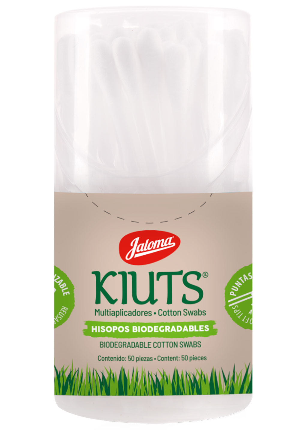 KIUTS MULTIAPLICADORES BIODEGRADABLES Tarro c/ 50 Pzs.