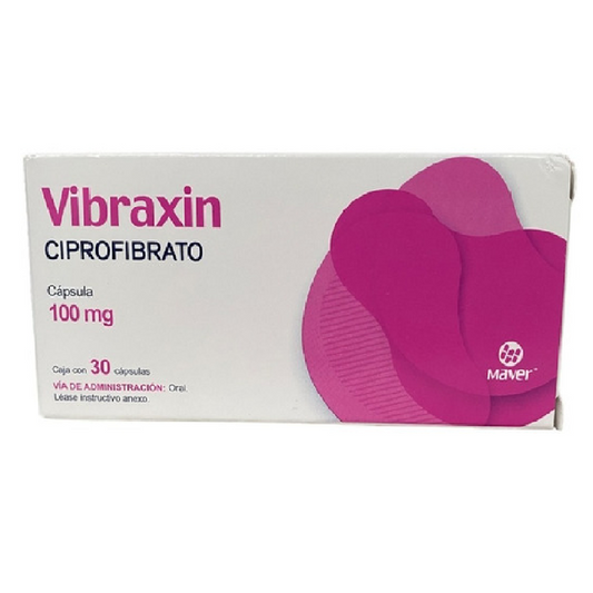 VIBRAXIN c/30 CAPS. 100 MG.