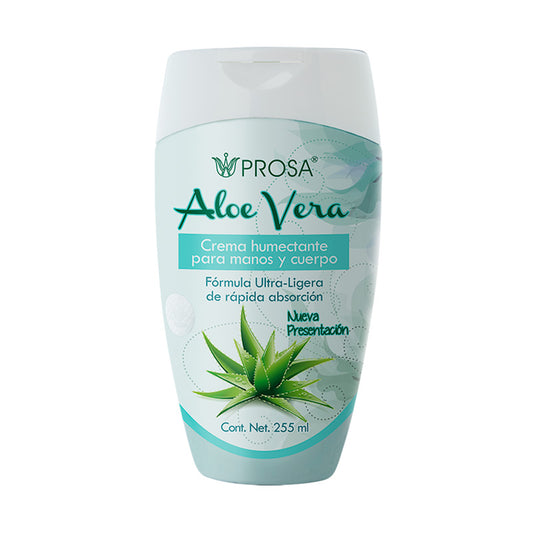 ALOE VERA Crema Humectante Corporal FCO. c/255 ML.