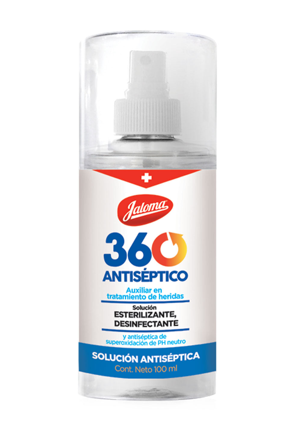 360 ANTISÉPTICO SOLUCIÓN Fco. Atomizador 100 ML. 60 PPM.