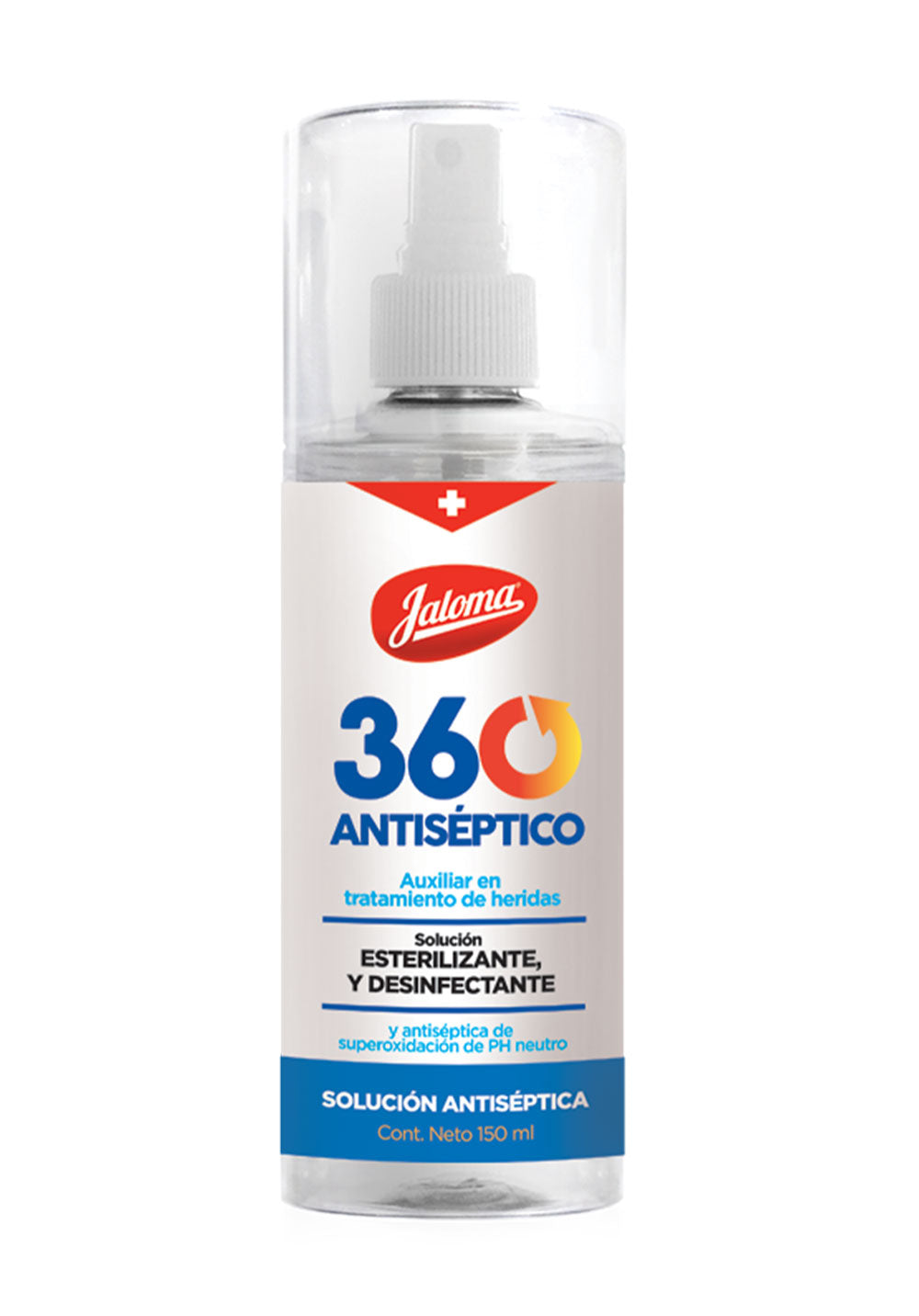 360 ANTISÉPTICO SOLUCIÓN Fco. Atomizador 150 ML. 60 PPM.