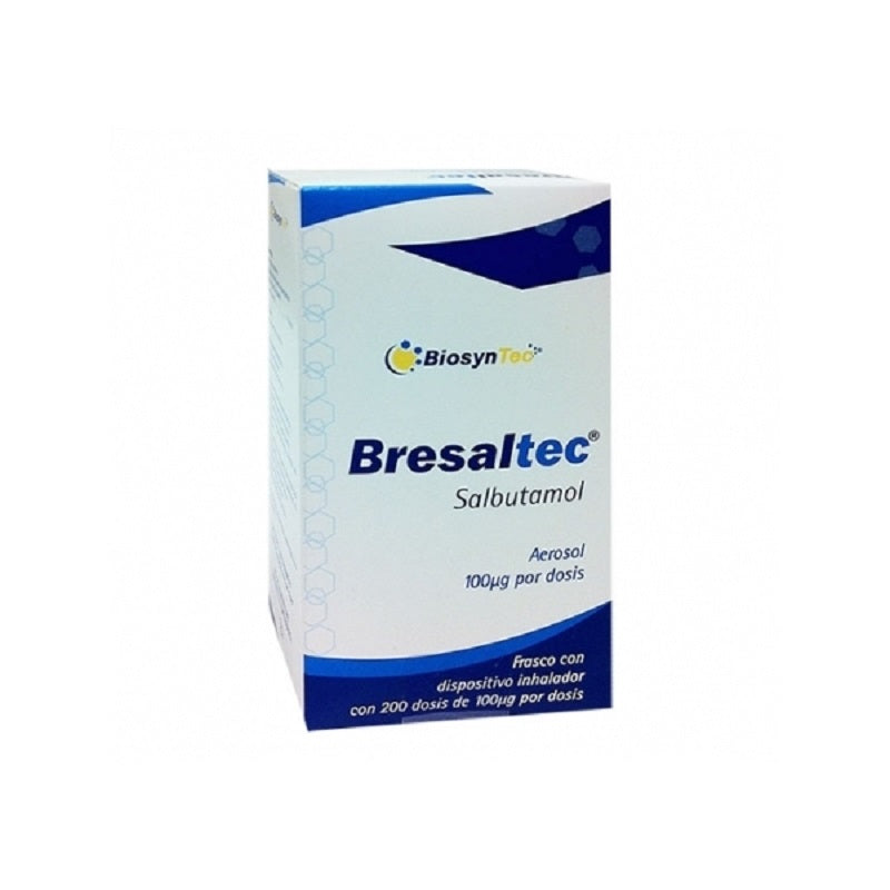 BRESALTEC AEROSOL p/Inhalación Fco. c/200 Dosis 100 MCG.