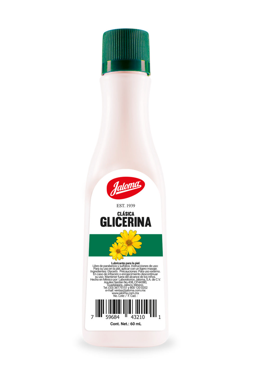 GLICERINA LIQUIDA (Jaloma) Fco. c/60 ML.