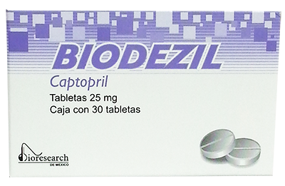 BIODEZIL c/30 TABS. 25 MG.