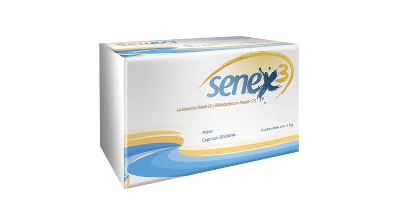 SENEX 3 Probiótico POLVO c/30 SOBS. 1.5 G.