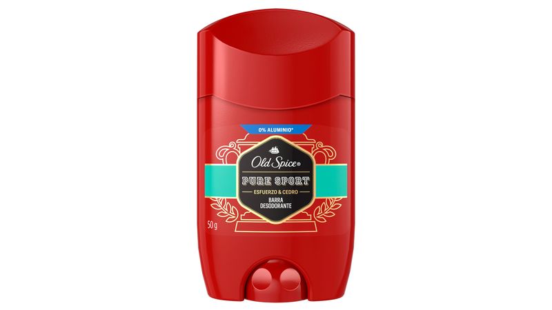 OLD SPICE PURE SPORT "Esfuerzo & Cedro" Barra Desodorante c/50 G.