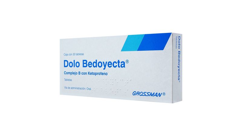 DOLO BEDOYECTA c/30 TABS. 100/100/50/5 MG.