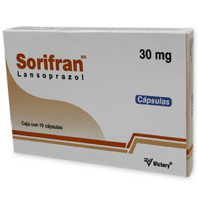 SORIFRAN c/10 CAPS. 30 MG.