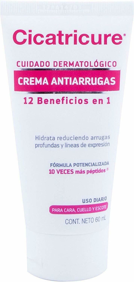 CICATRICURE CREMA ANTIARRUGAS 12en1 Tubo c/60 G.