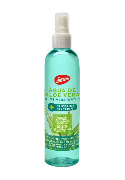 AGUA DE ALOE VERA+GLICERINA (Jaloma) Loción Facial Fco. 250 ML.