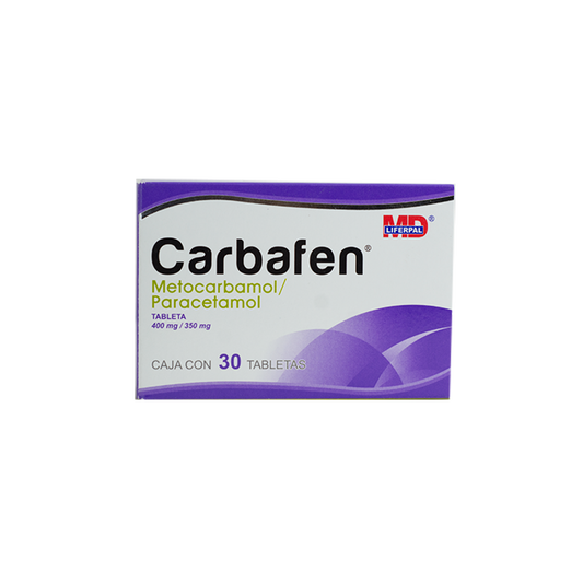 CARBAFEN c/30 TABS. 350/400 MG.