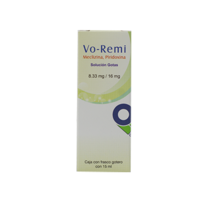 VO-REMI SOL. Fco. Gotero 15 ML. 8.33/16.0 MG/1 ML.