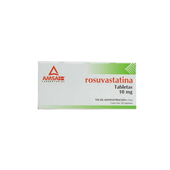 ROSUVASTATINA (Amsa) c/30 TABS. 10 MG.