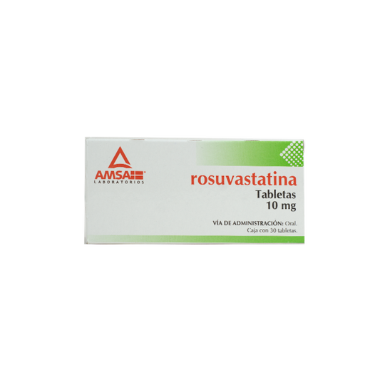 ROSUVASTATINA (Amsa) c/30 TABS. 10 MG.