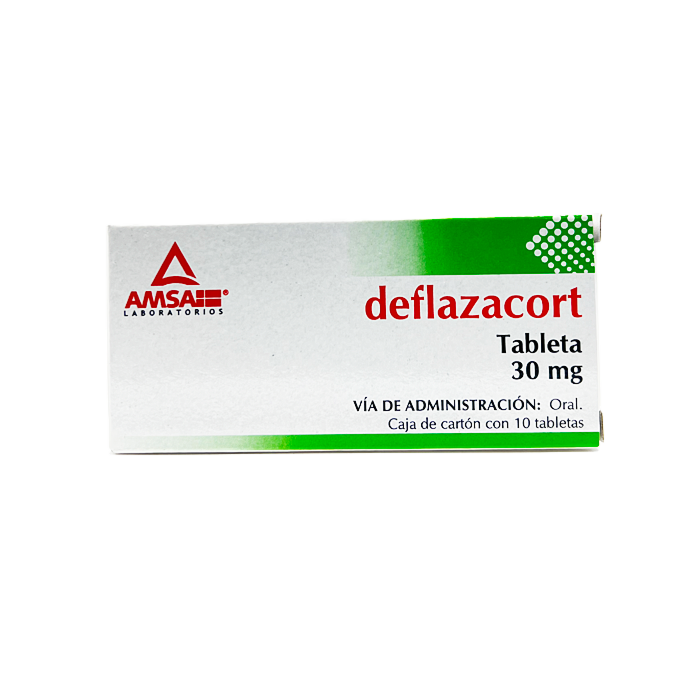 DEFLAZACORT (Amsa) c/10 TABS. 30 MG.