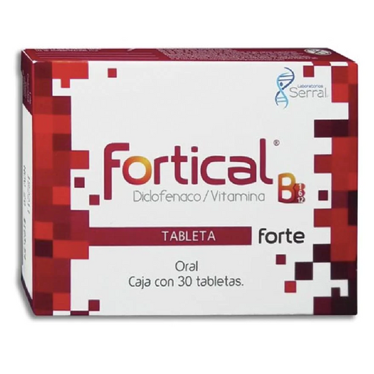 FORTICAL Forte c/30 TABS. 50/50/50/1 MG.