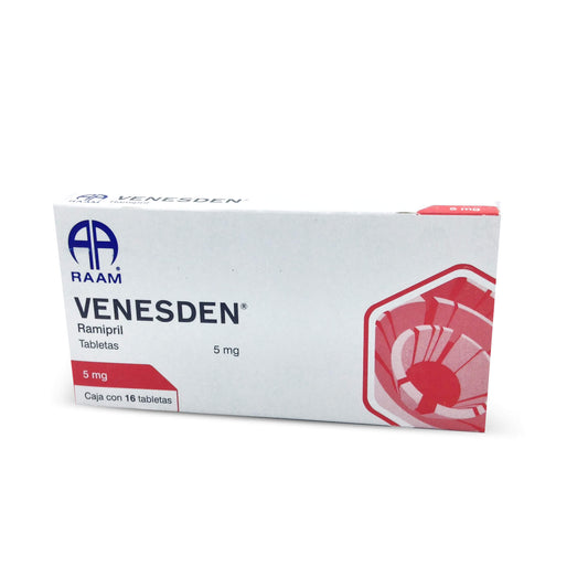 VENESDEN c/16 TABS. 5 MG.