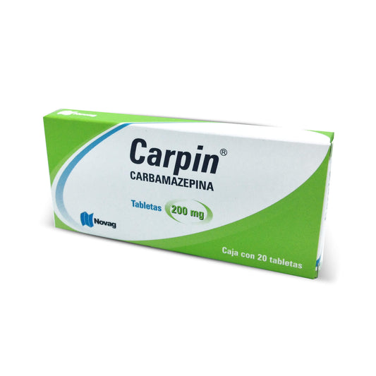 CARPIN c/20 TABS. 200 MG.