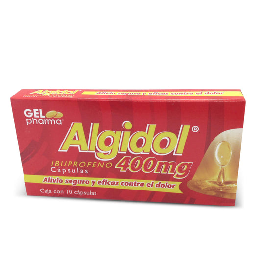 ALGIDOL c/10 CAPS. 400 MG.