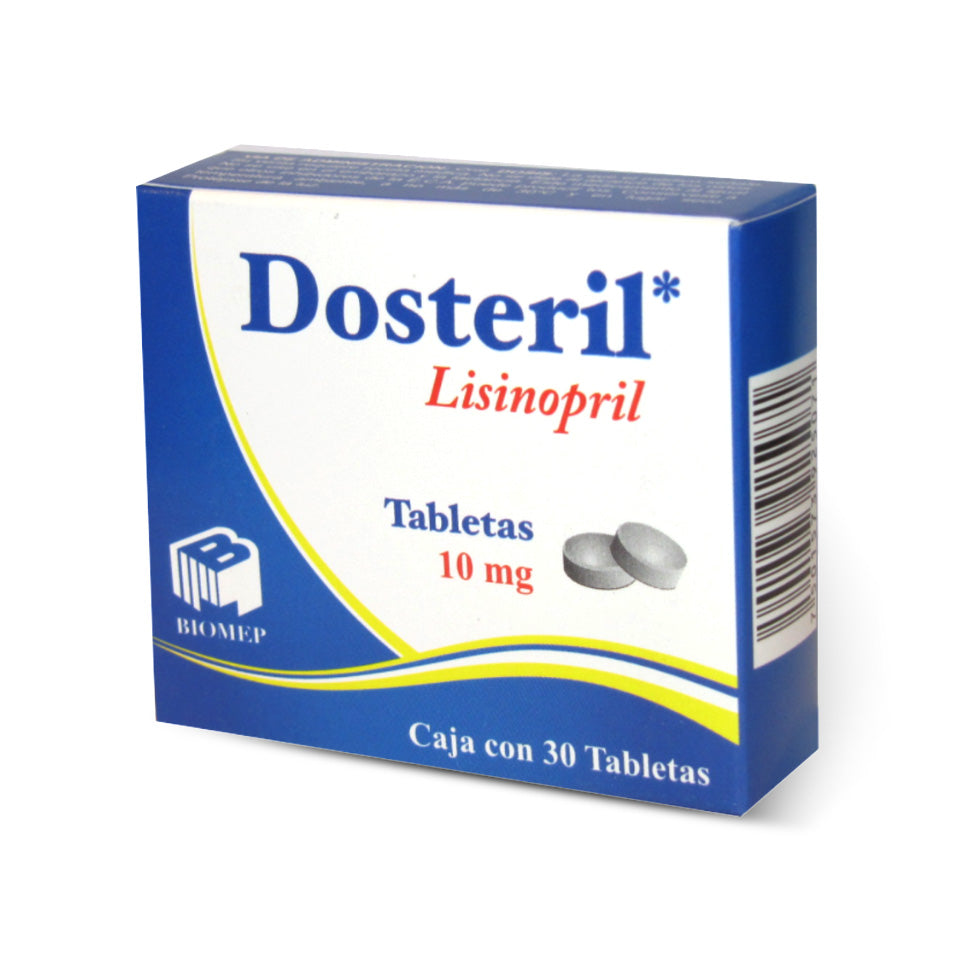 DOSTERIL c/30 TABS. 10 MG.