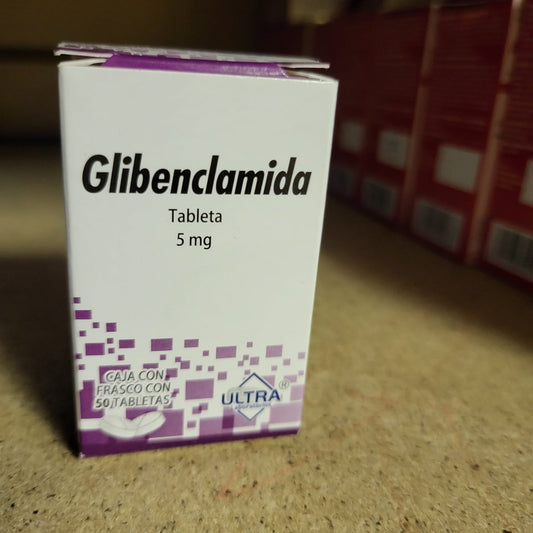 GLIBENCLAMIDA (Ultra) c/50 TABS. 5 MG.