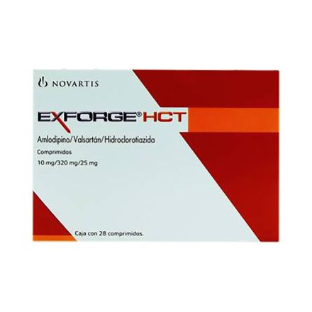 EXFORGE HCT c/28 COMPS. 10/320/25 MG.