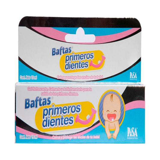 BAFTAS Primeros Dientes GEL GINGIVAL Tubo c/15 ML.