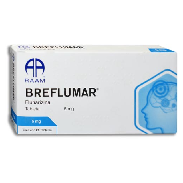 BREFLUMAR c/20 TABS. 5 MG.