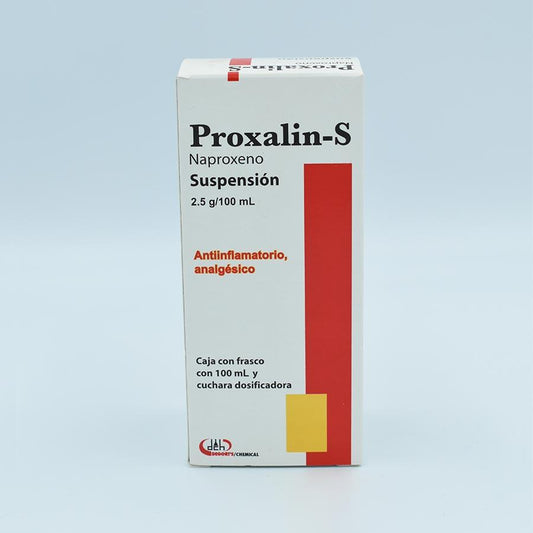 PROXALIN-S SUSP. Fco. 100 ML. 2.5 G/100 ML.