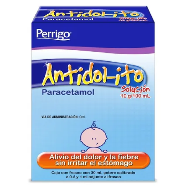 ANTIDOL-ITO SOL. Fco. Gotero 30 ML. 10 G/100 ML.