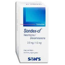 SONDEX-OF SOL. Oftálmica Fco. Gotero 5 ML. 3.5-1.0 MG/1 ML.