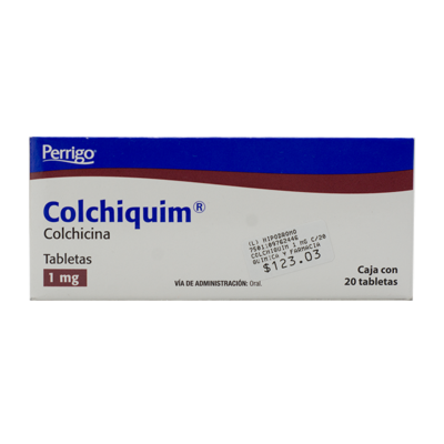 COLCHIQUIM c/20 TABS. 1 MG.