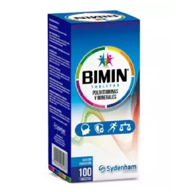 BIMIN c/100 TABLETAS.