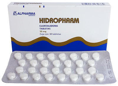 HIDROPHARM c/30 TABS. 50 MG.