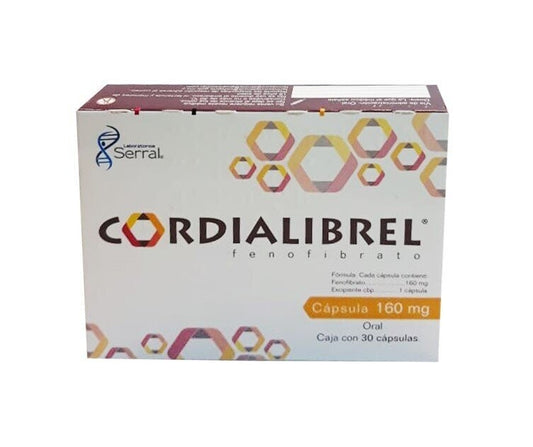 CORDIALIBREL c/30 CAPS. 160 MG.