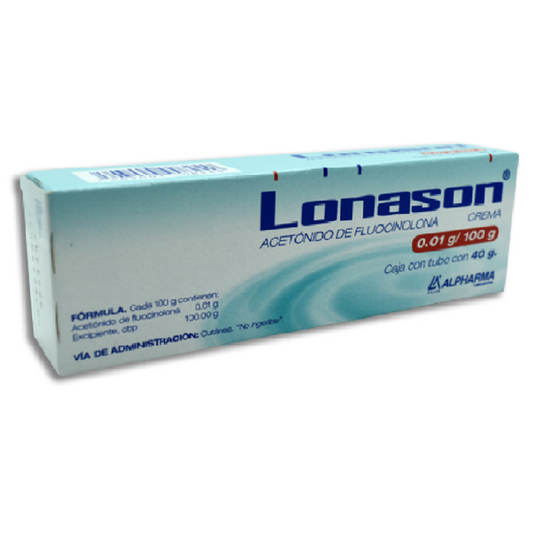 LONASON CREMA Tubo c/40 G. 0.01 G/100 G.