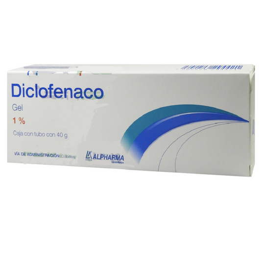 DICLOFENACO (Alpharma) GEL 1% TUBO c/40 G.