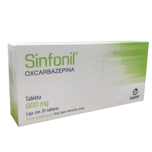 SINFONIL c/20 TABS. 600 MG.