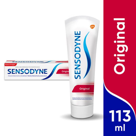 SENSODYNE ORIGINAL Crema Dental Tubo c/113 G.