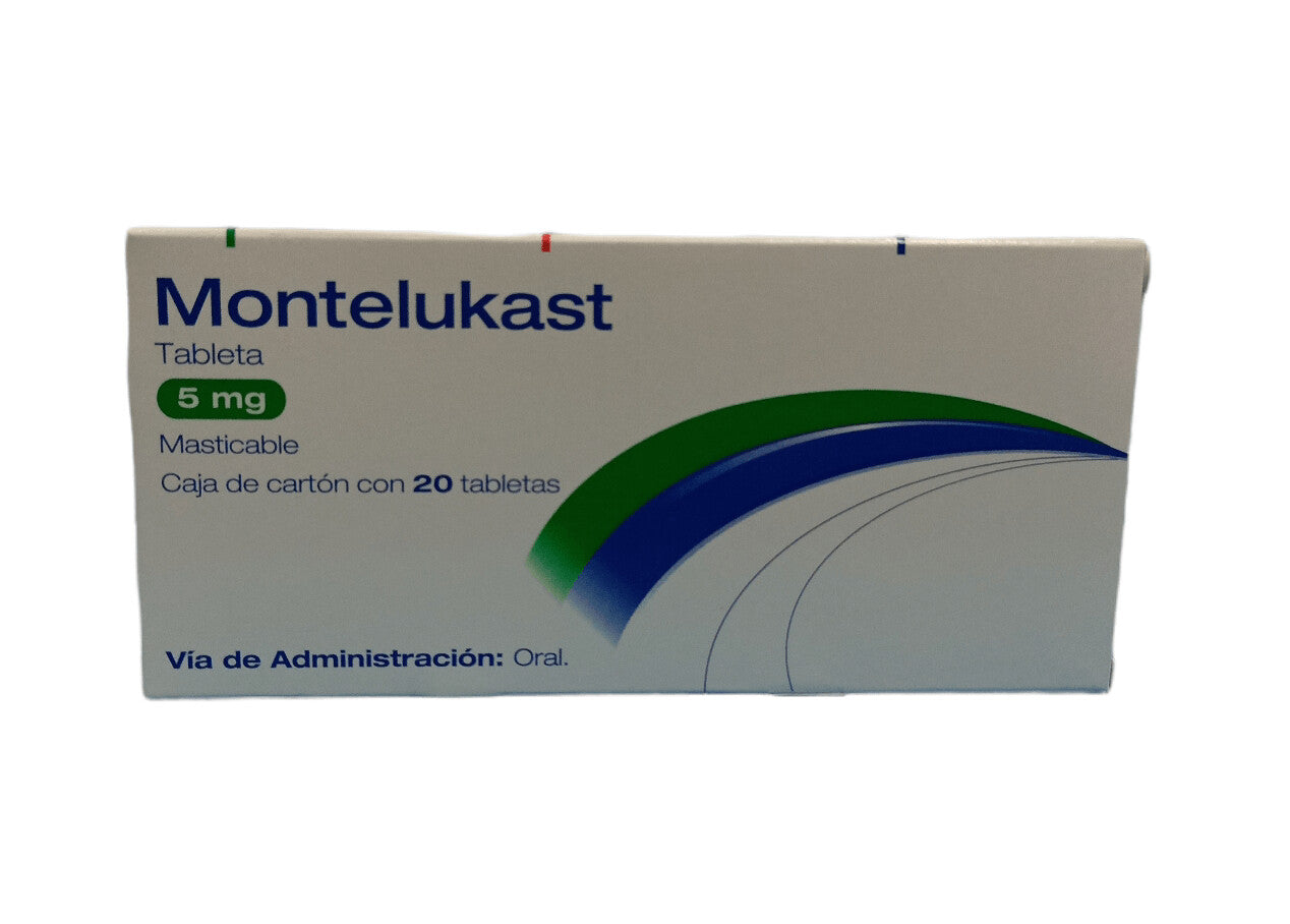 MONTELUKAST (Neolpharma) c/20 TABS. Masticables 5 MG.