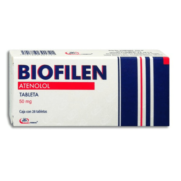 BIOFILEN c/28 TABS. 50 MG.