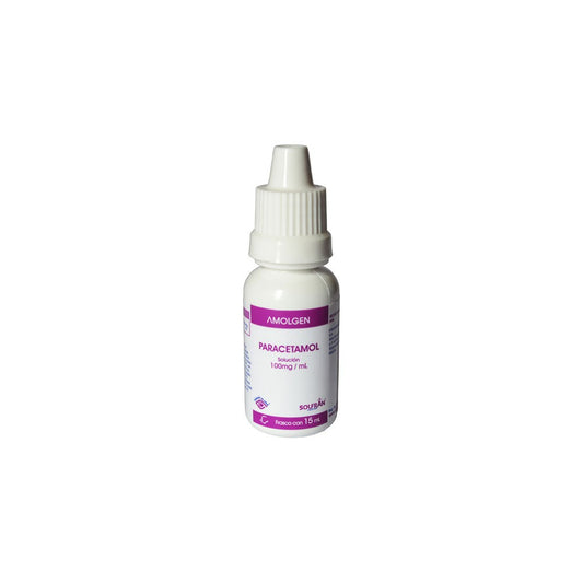 AMOLGEN SOL. Fco./Gotero 15 ML. 100 MG/1 ML.