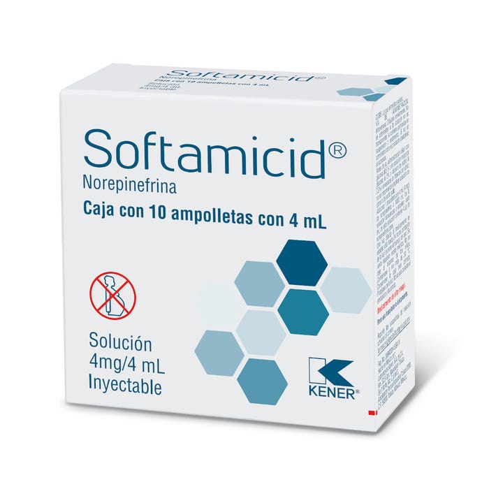 SOFTAMICID Sol. Iny. c/10 AMPTAS. 4 MG/4 ML.