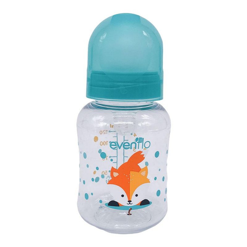 BIBERÓN "Zoo Friends" c/MAMILA 4 OZ/120 ML.