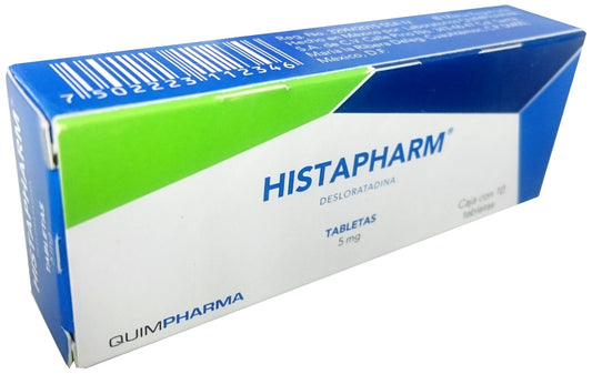 HISTAPHARM c/10 TABS. 5 MG.