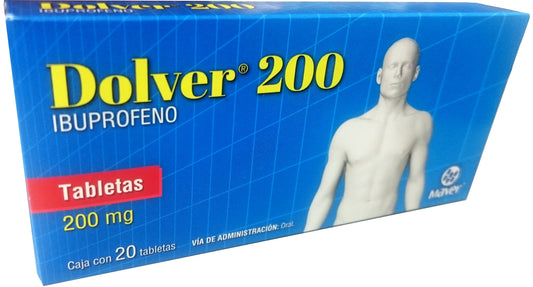 DOLVER 200 c/20 TABS. 200 MG.